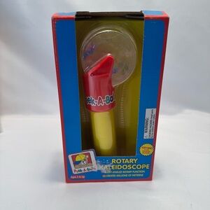 Vintage Peek A Babe Rotary Kaleidoscope Plastic Childs Kids Toy New‎
